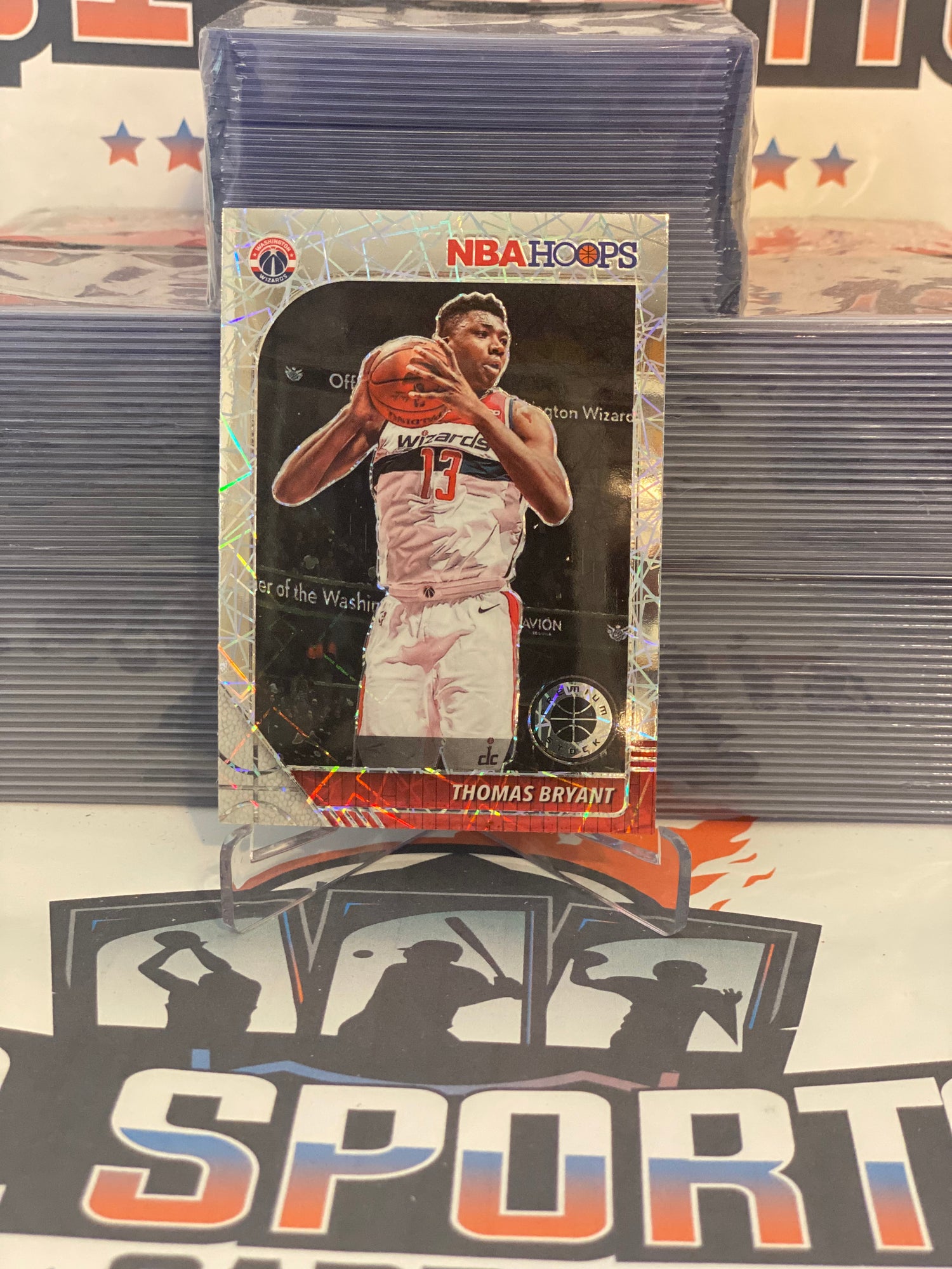 2019 Hoops Premium Stock (Silver Laser Prizm) Thomas Bryant #193