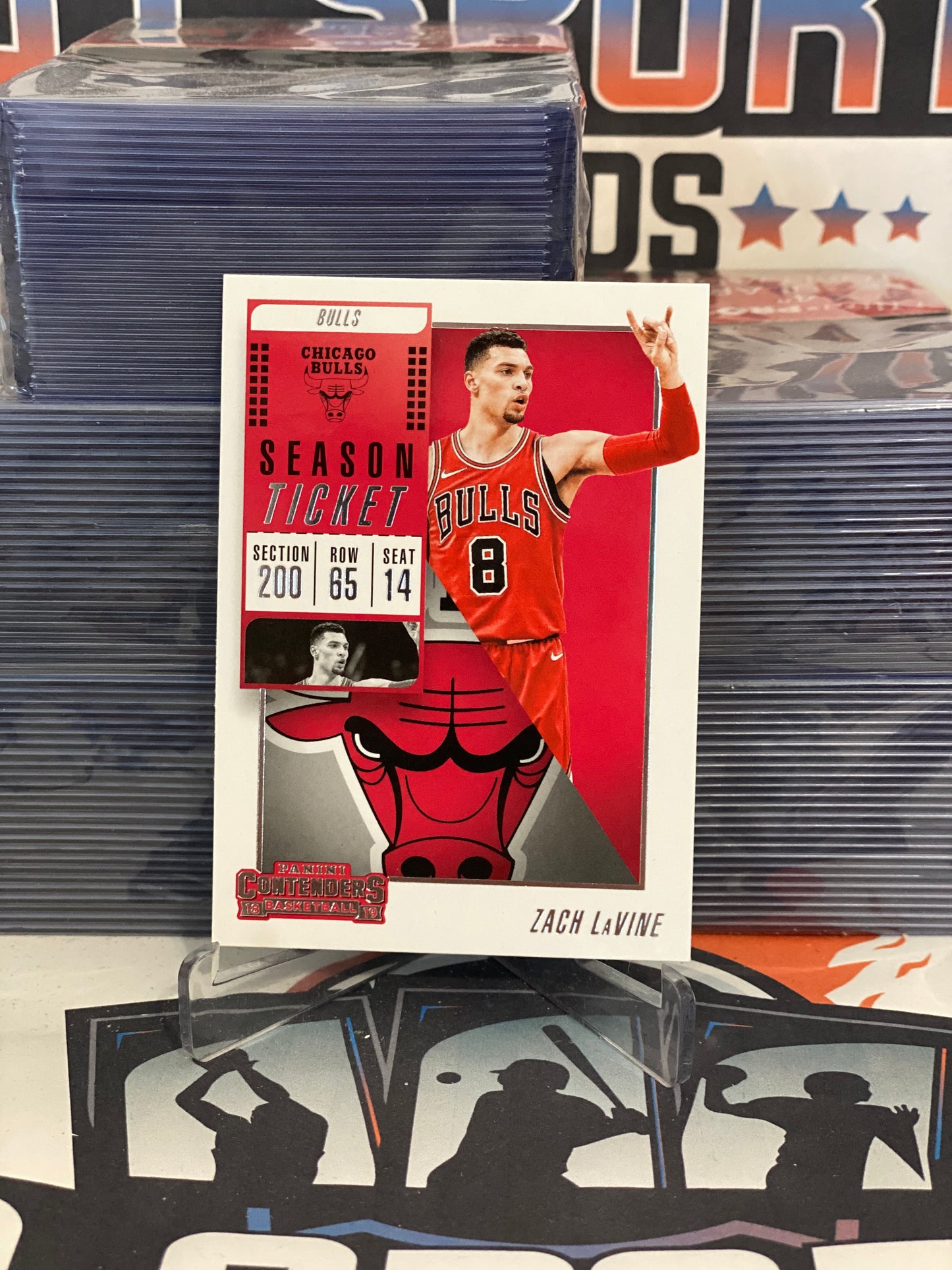 2018 Panini Contenders Zach LaVine #44
