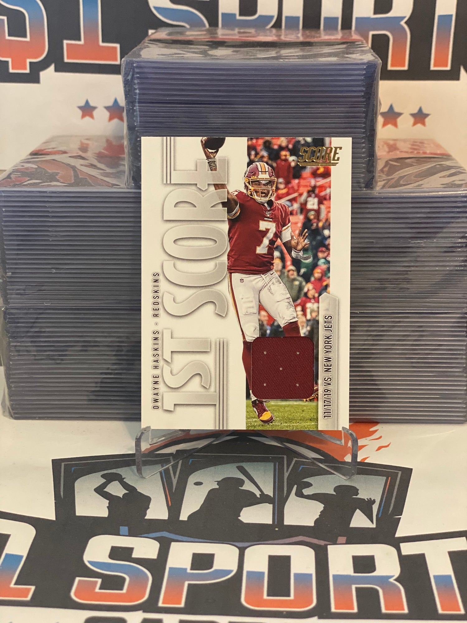 2020 Score (1st Score Relic) Dwayne Haskins #FS-DH