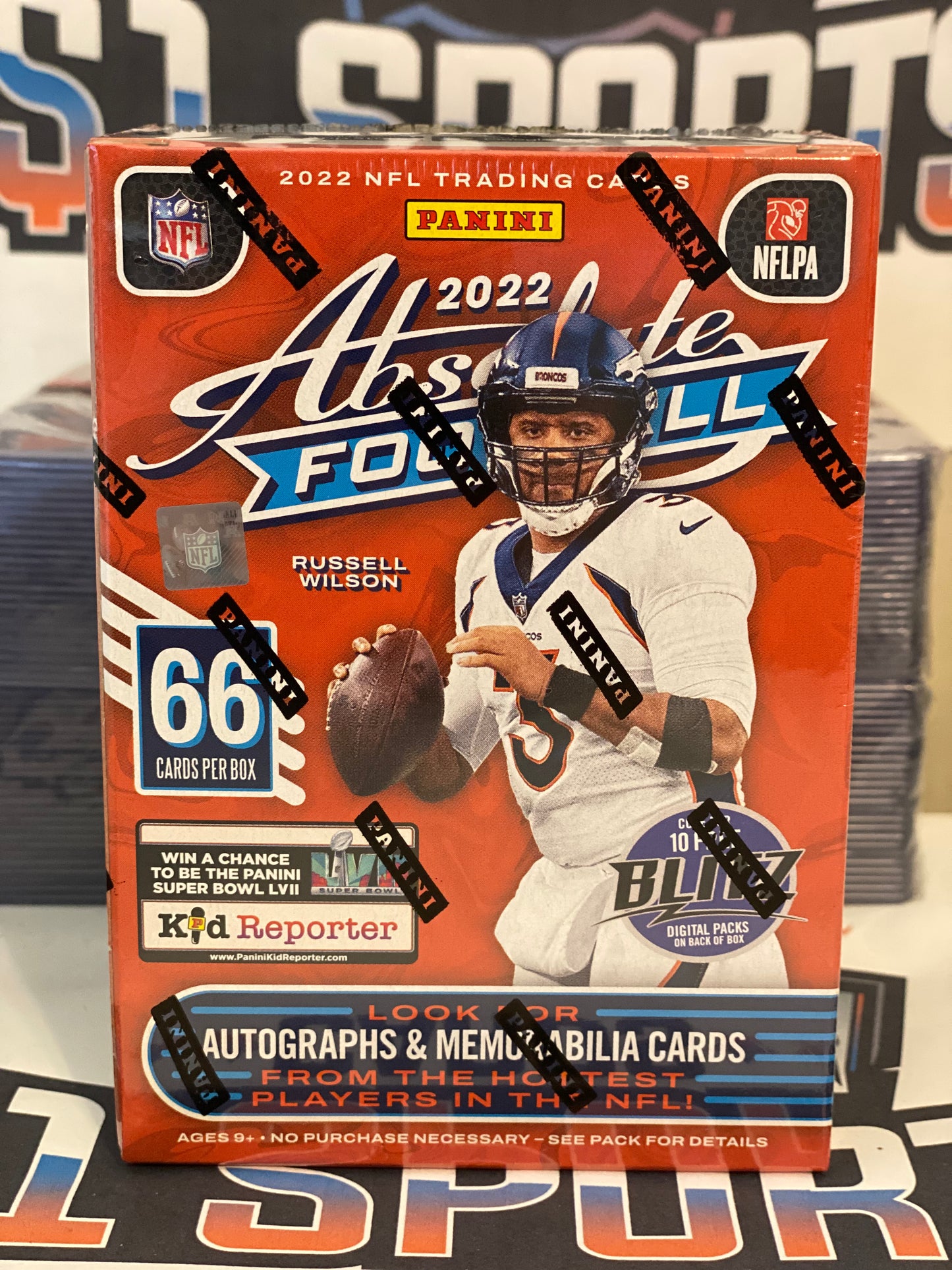 2022 Panini Absolute NFL Football Blaster Box