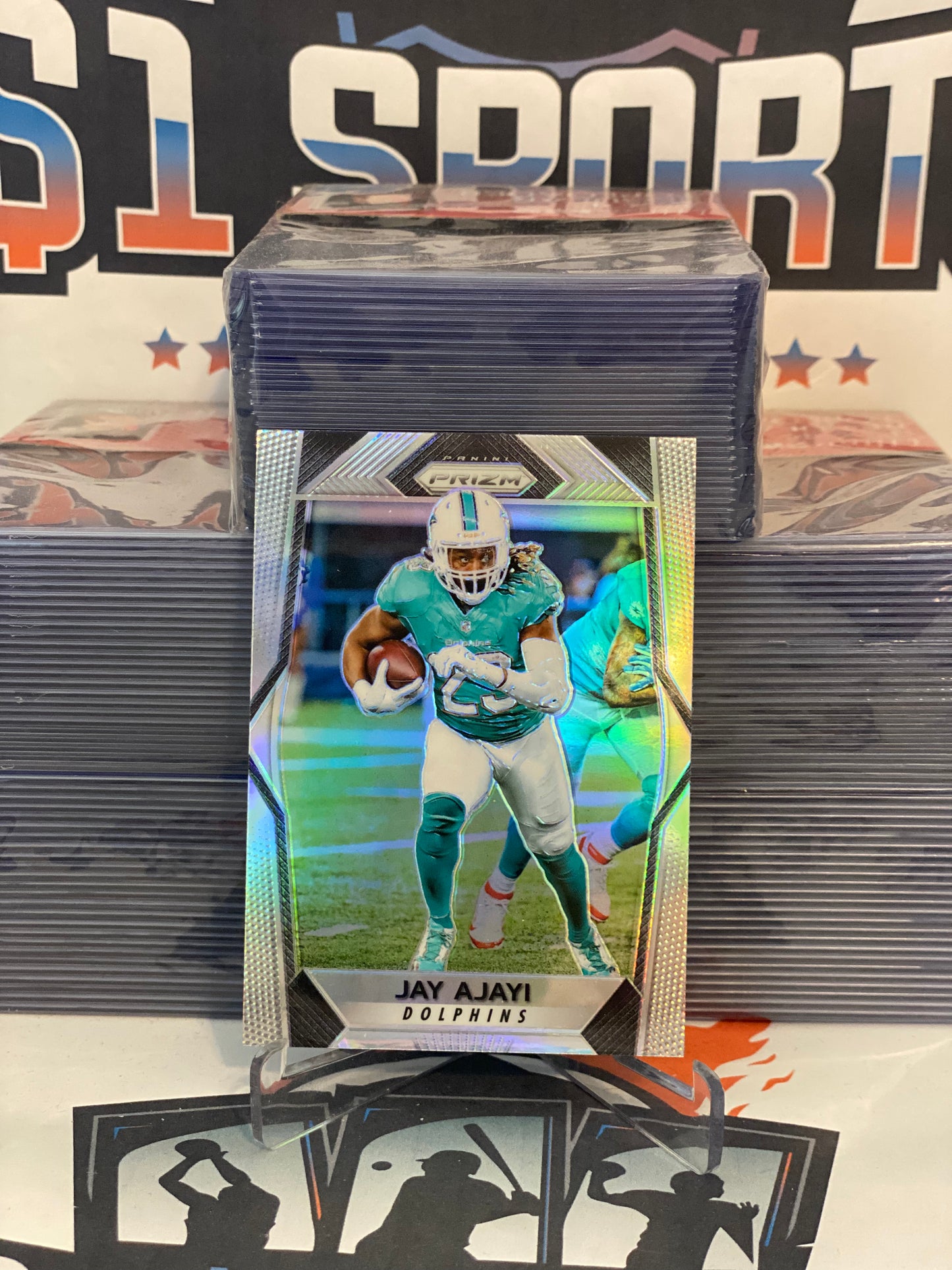 2017 Panini Prizm (Silver Prizm) Jay Ajayi #23