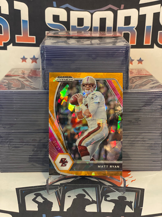 2021 Panini Prizm Draft Picks (Orange Ice Prizm) Matt Ryan #1