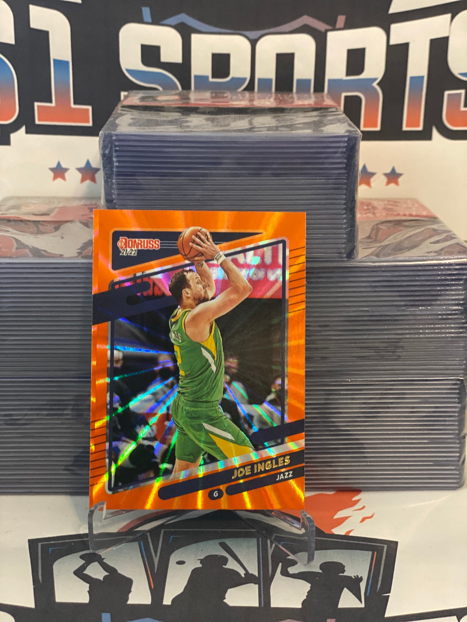 2021 Donruss (Orange Laser Holo) Joe Ingles #168