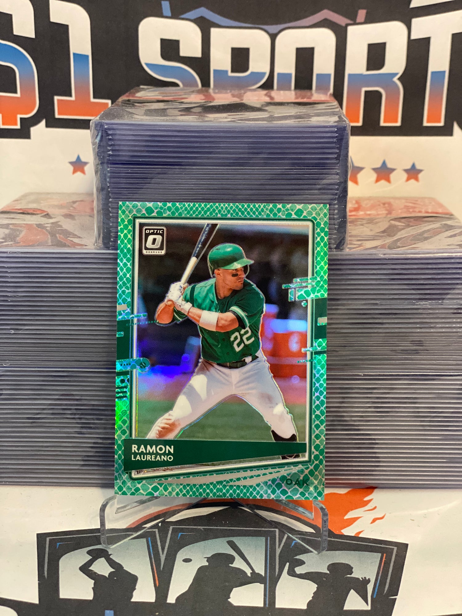 2020 Donruss Optic (Snake Prizm 62/84) Ramon Laureano #174