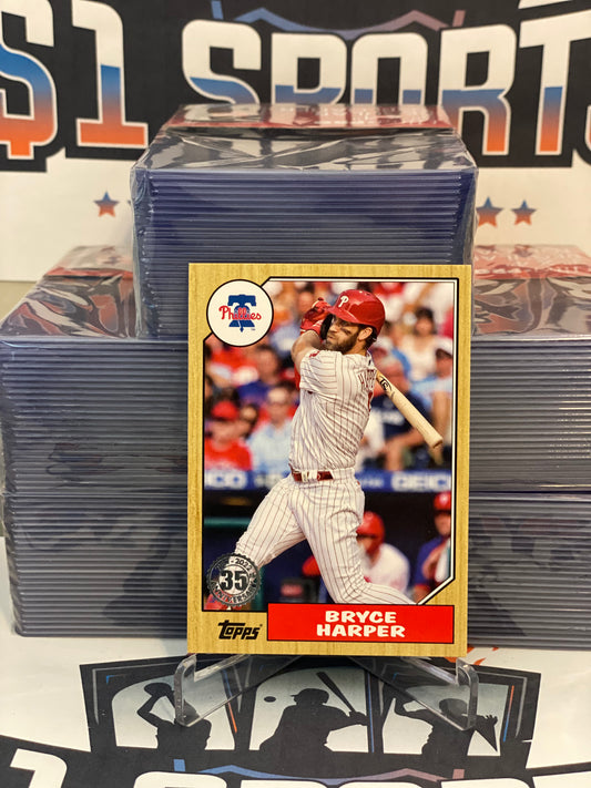 2022 Topps (1987 Topps Redux) Bryce Harper #T87-41