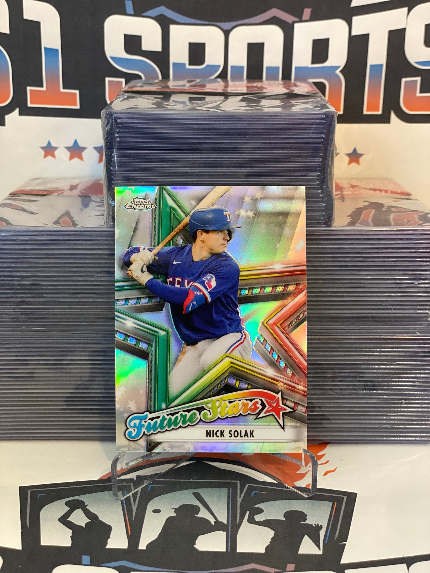 2021 Topps Chrome (Future Stars) Nick Solak #FS-15