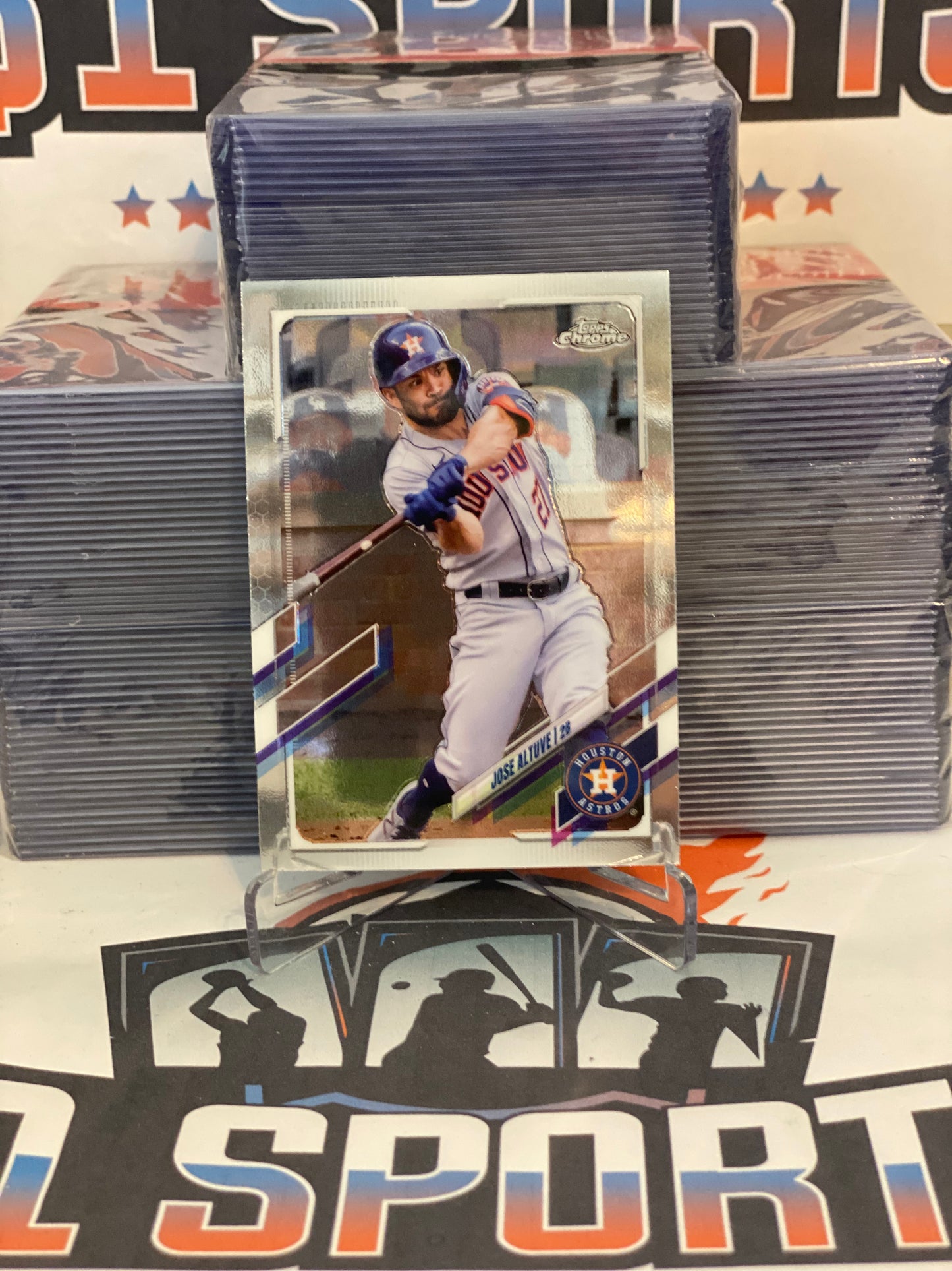 2021 Topps Chrome Jose Altuve #169