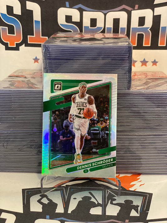 2021 Donruss Optic (Silver Prizm) Dennis Schroder #108