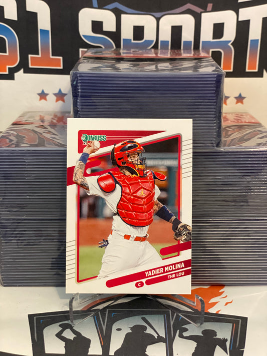 2021 Donruss Yadier Molina #172