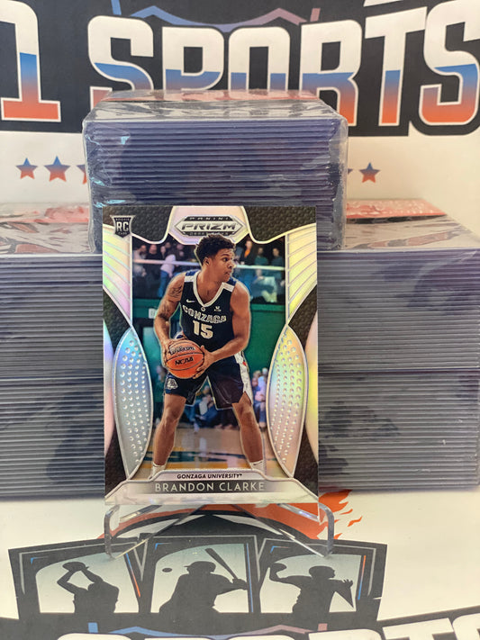 2019 Panini Prizm Draft Picks (Silver Prizm) Brandon Clarke Rookie #86