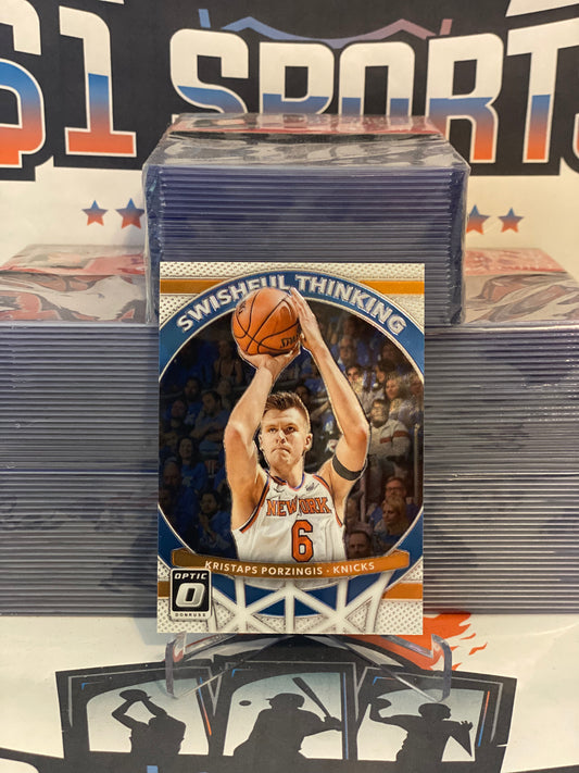 2017 Donruss Optic (Swishful Thinking) Kristaps Porzingis #10