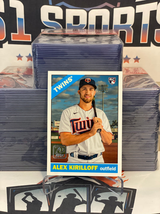 2021 Topps (70 Years of Topps) Alex Kirilloff Rookie #70YT-16