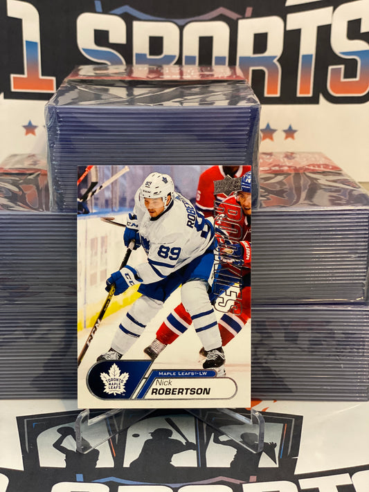 2020 Upper Deck (Rookie Box Set) Nick Robertson #4