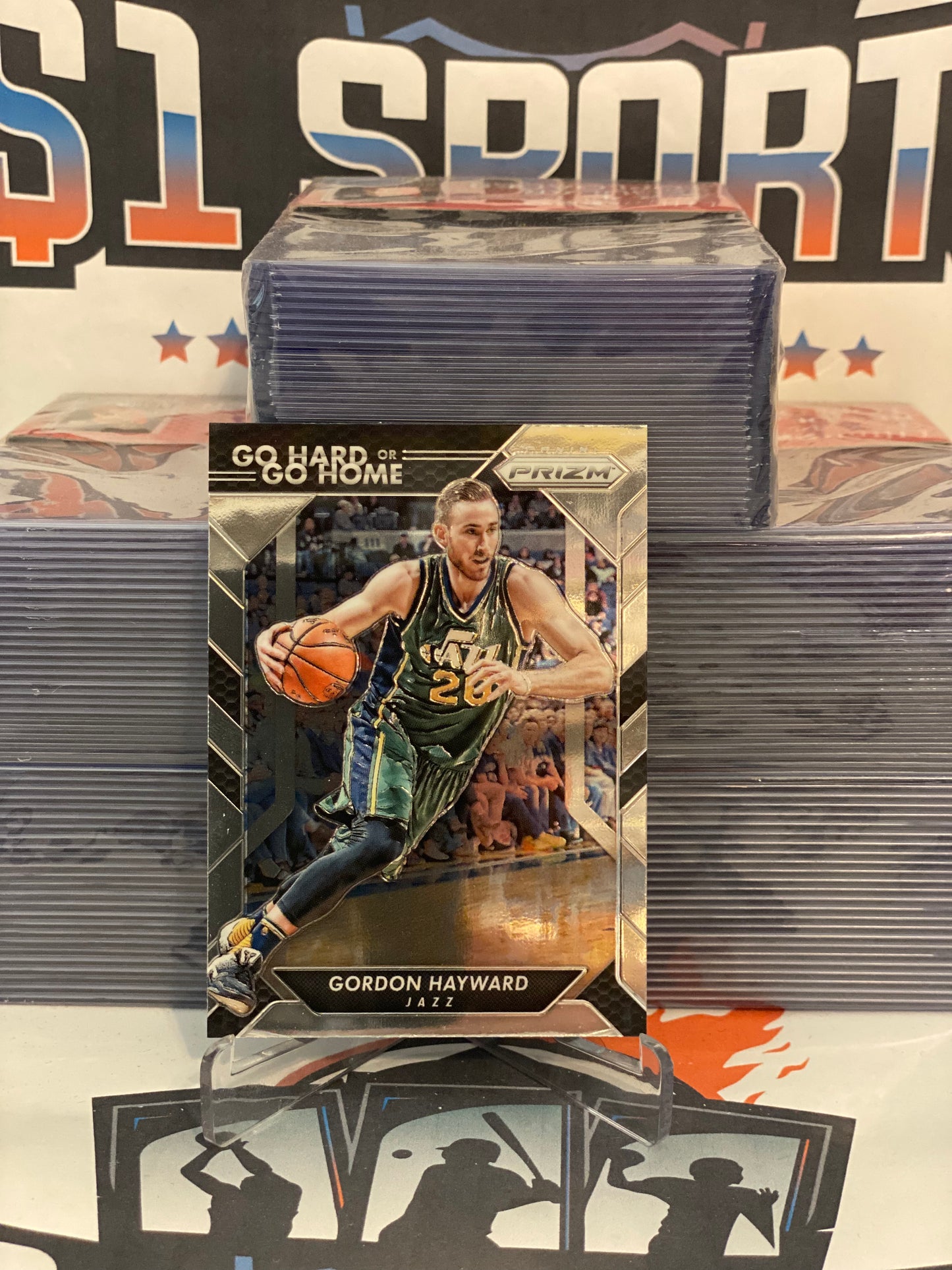 2016 Panini Prizm (Go Hard or Go Home) Gordon Hayward #14