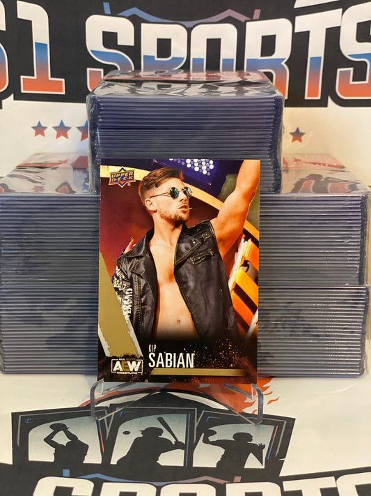 2021 Upper Deck AEW (Gold) Kip Sabian #43