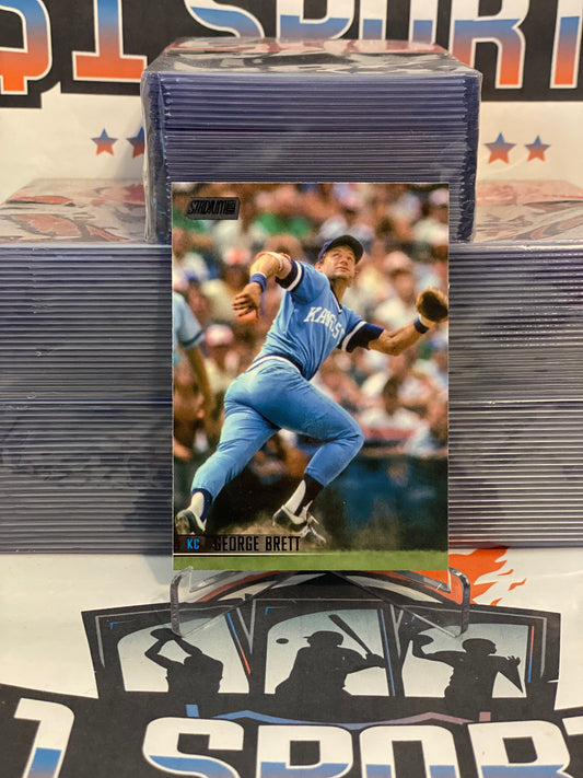2021 Topps Stadium Club (Black Foil) George Brett #123