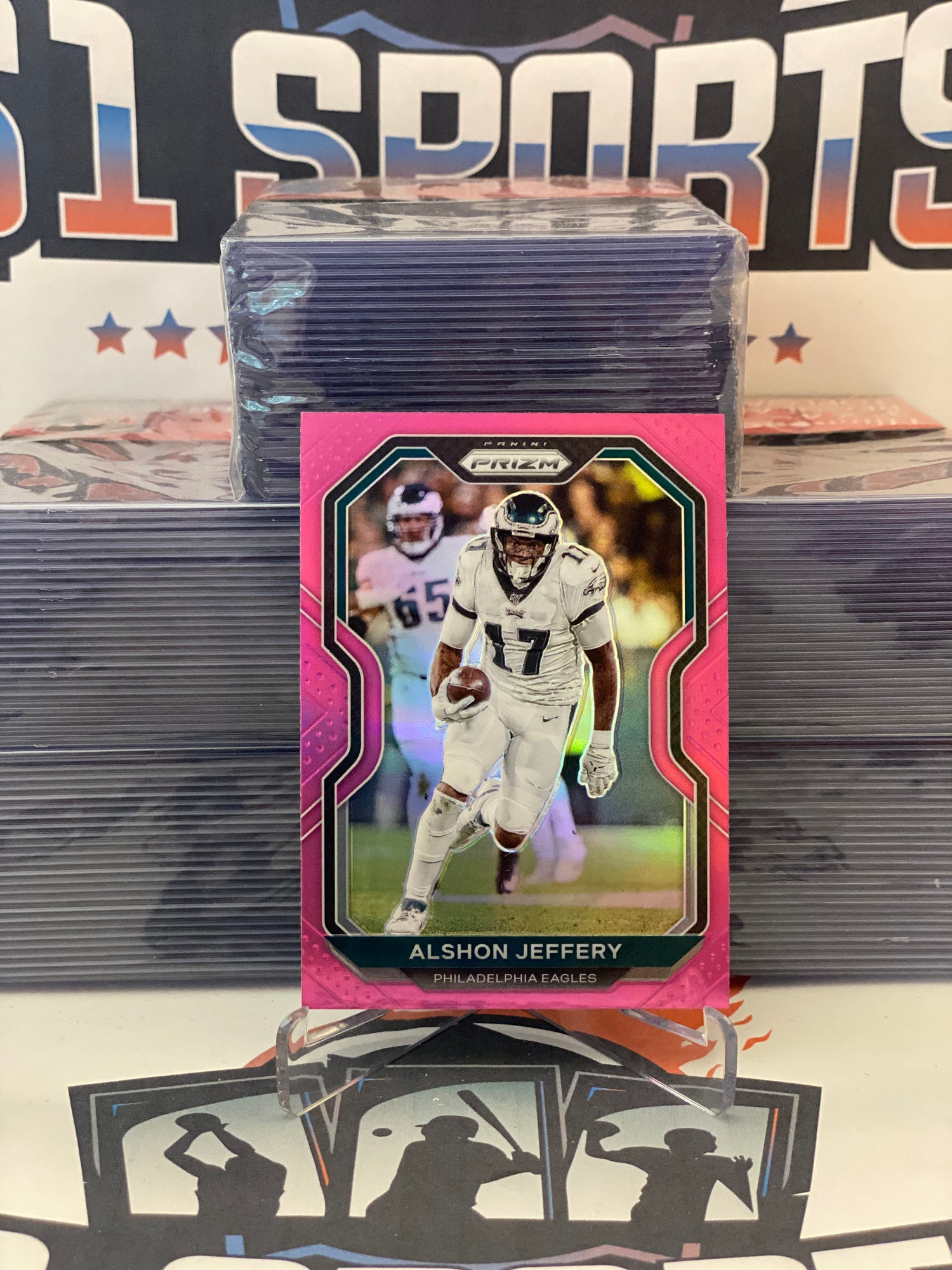 2020 Panini Prizm (Pink Prizm) Alshon Jeffery #167