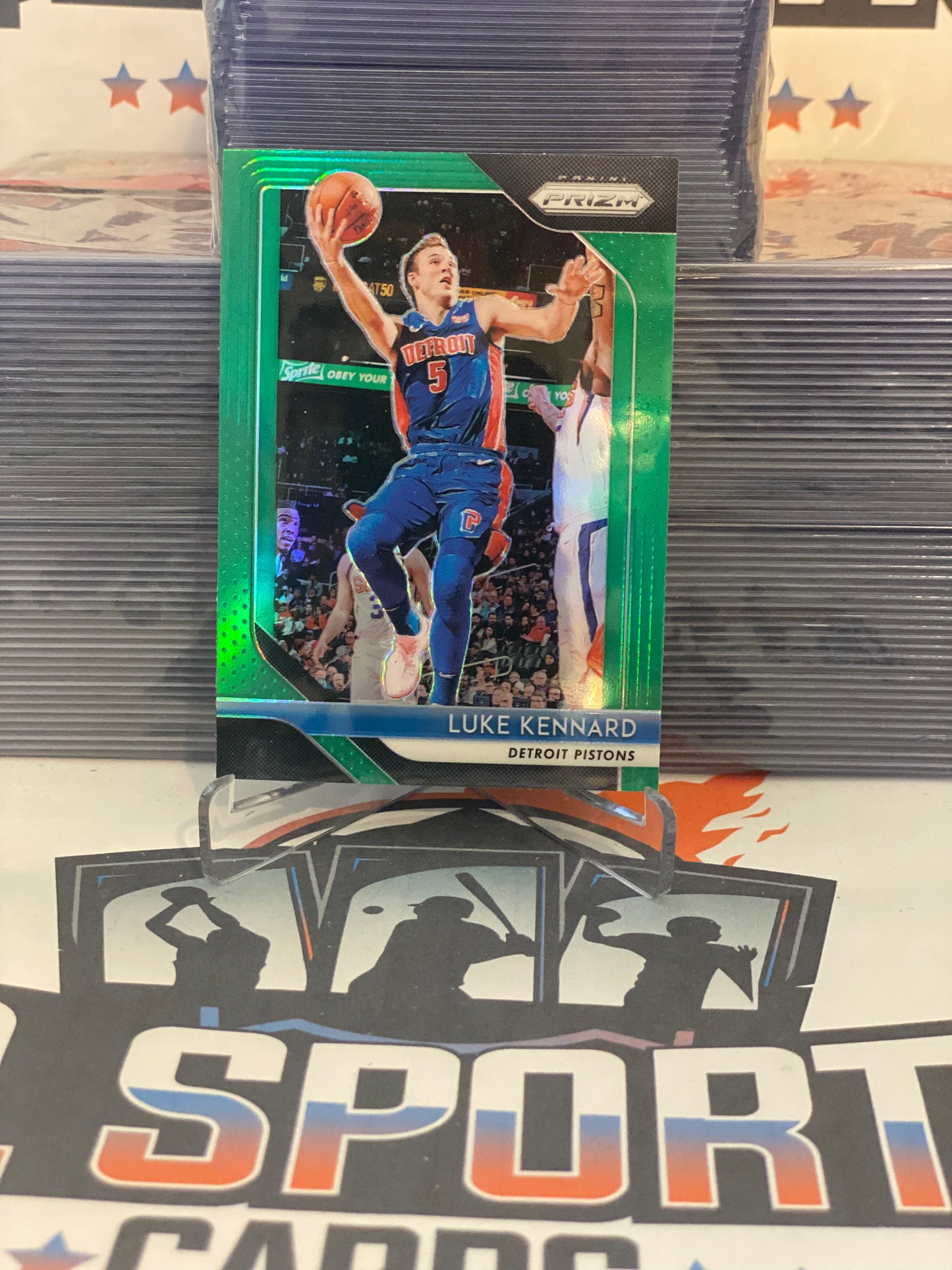 2018 Panini Prizm (Green Prizm) Luke Kennard #152