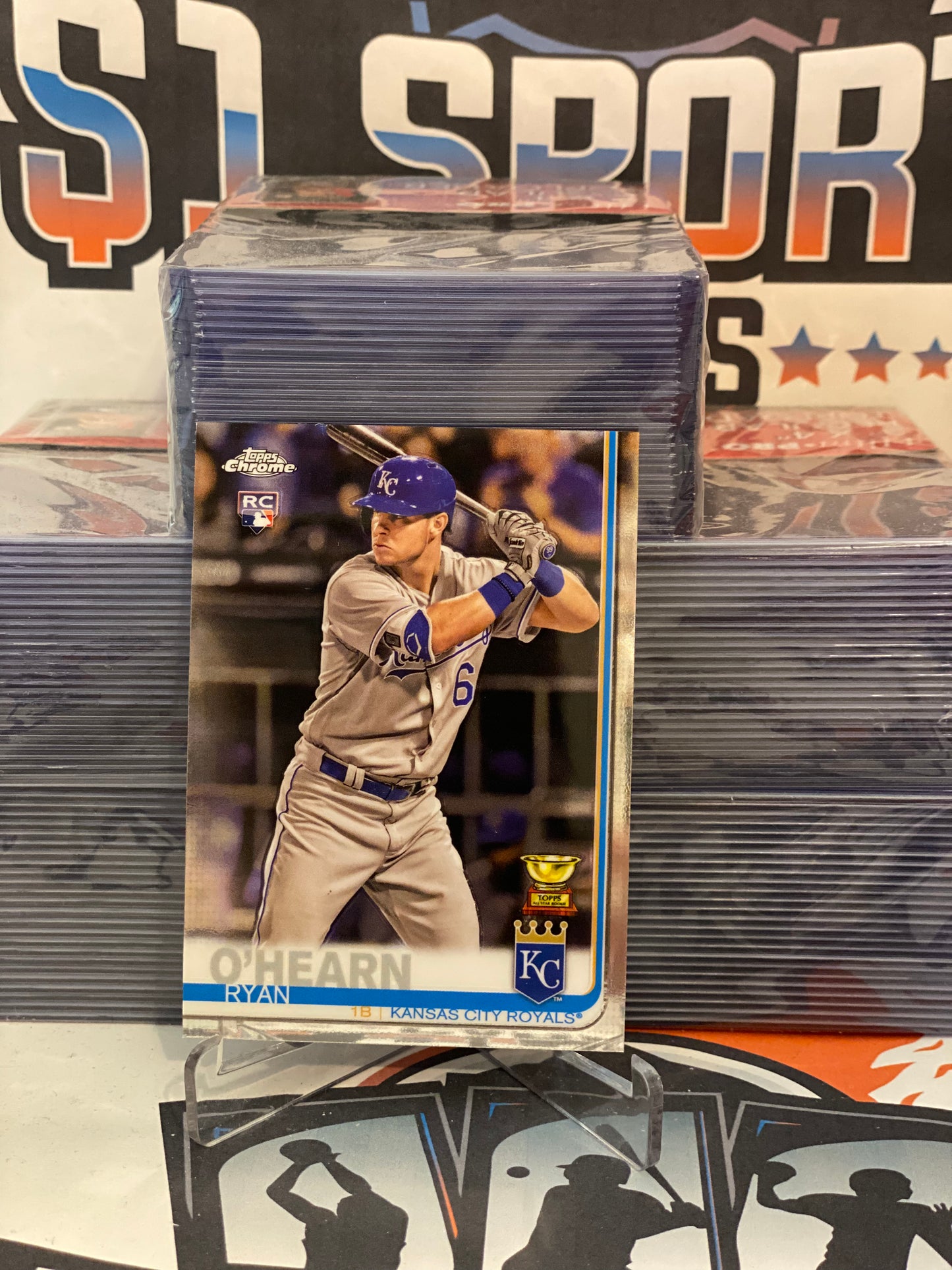 2019 Topps Chrome Ryan O'Hearn Rookie #53