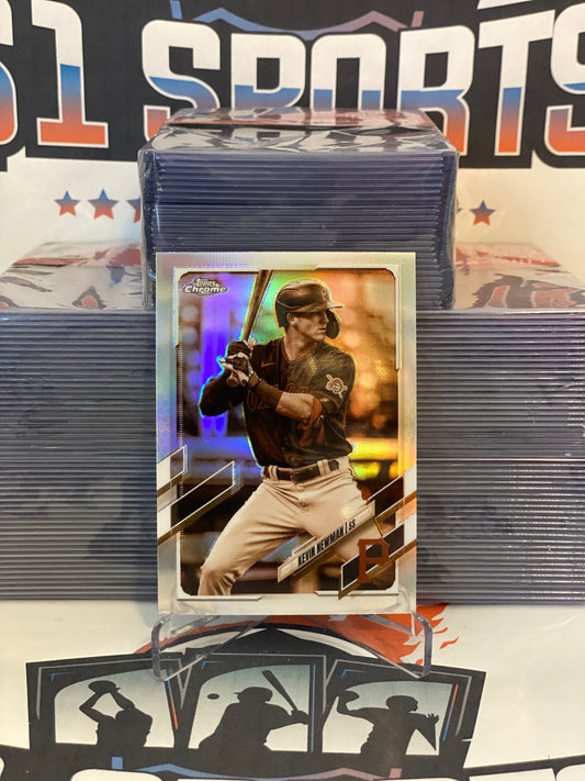 2021 Topps Chrome (Sepia Refractor) Kevin Newman #2