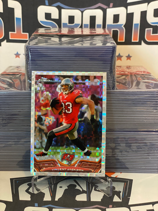2013 Topps Chrome (X-Fractor Refractor) Vincent Jackson #204