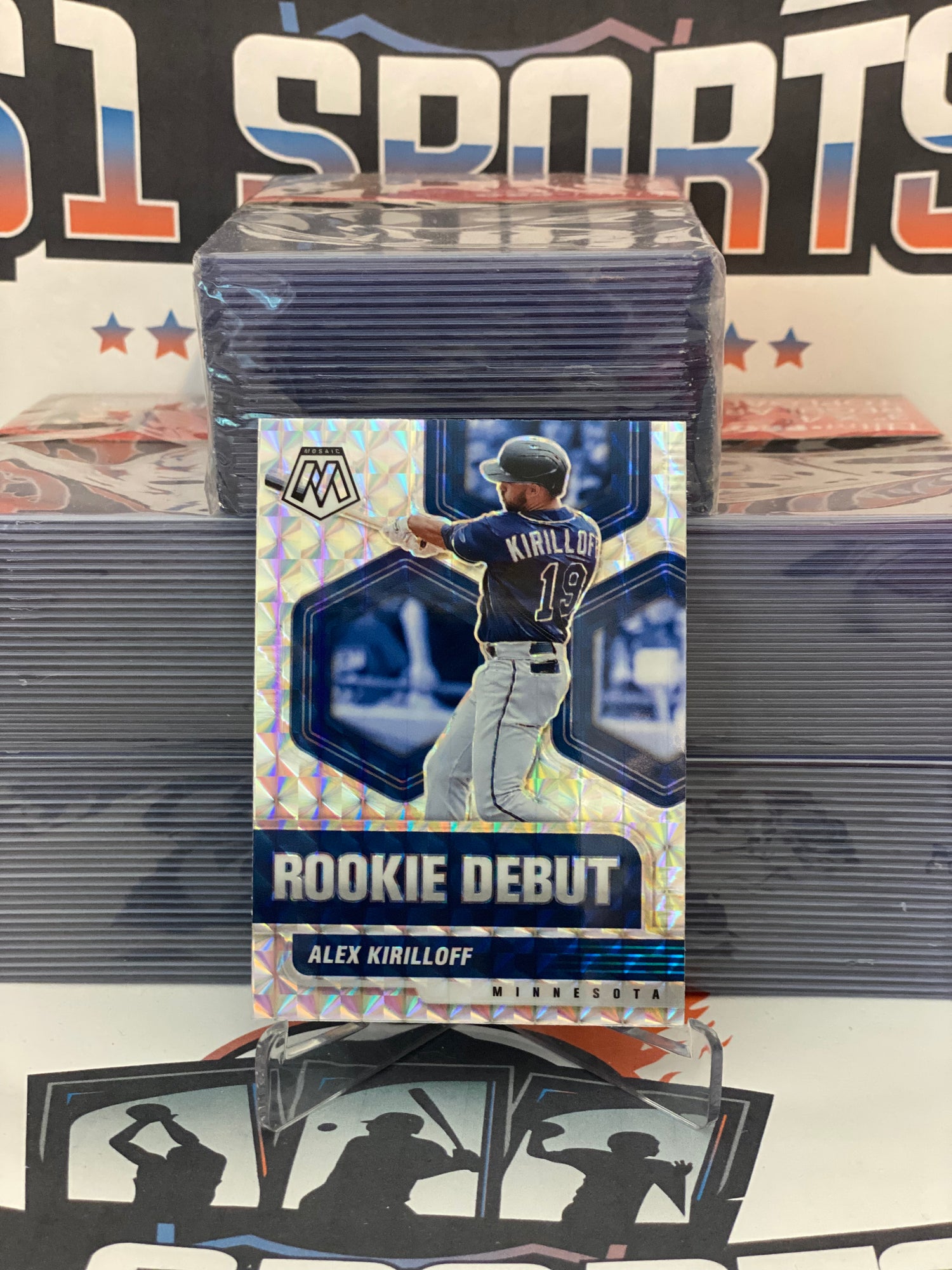 2021 Panini Mosaic (Mosaic Prizm, Rookie Debut) Alex Kirilloff #RD5