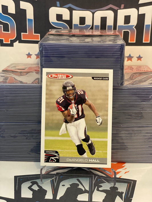 2004 Topps Total DeAngelo Hall Rookie #380