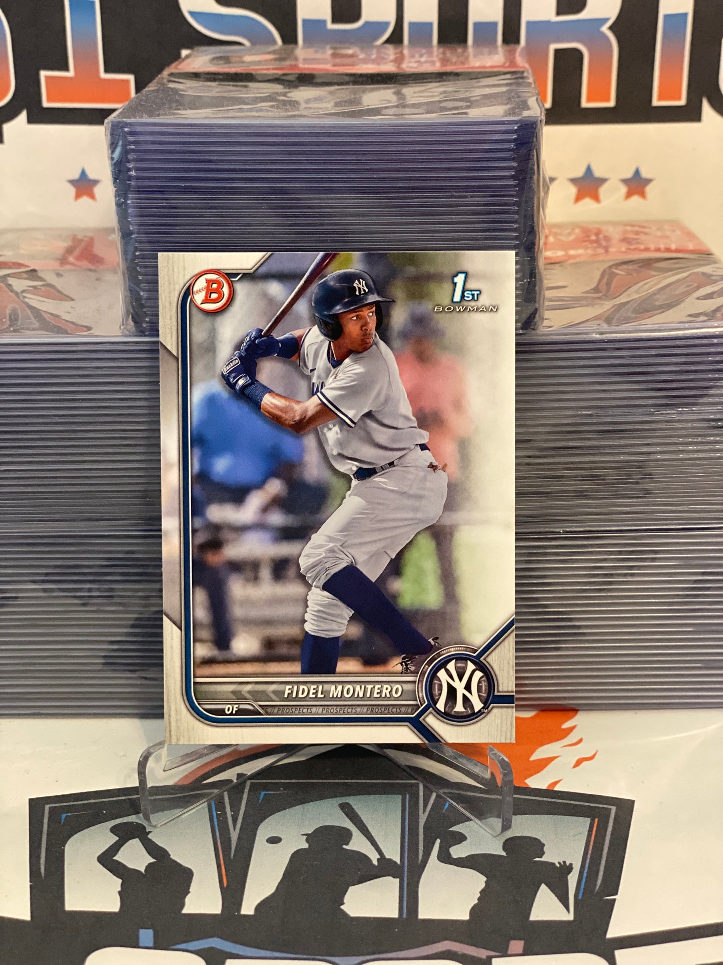 2022 Bowman Prospects (1st Bowman) Fidel Montero #BP-74