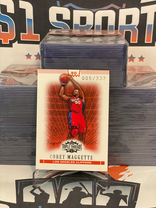 2008 Topps Triple Threads (005/333) Corey Maggette #29