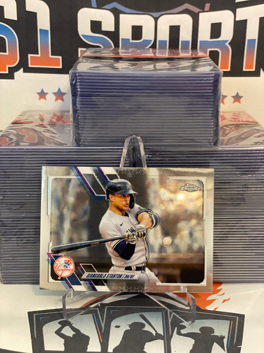 2021 Topps Chrome Giancarlo Stanton #54