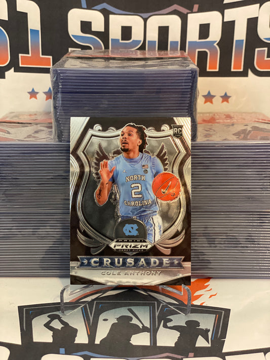 2020 Panini Prizm Draft Picks (Crusade) Cole Anthony Rookie #89