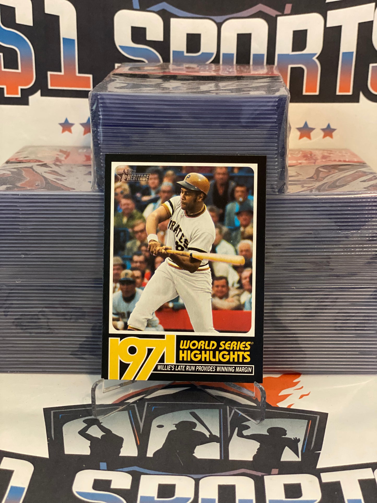 2020 Topps Heritage (World Series Highlights) Willie Stargell #WSH-8