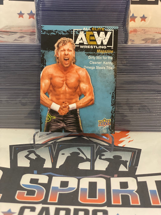 2021 Upper Deck AEW (Magazine, Short Print) Kenny Omega #90