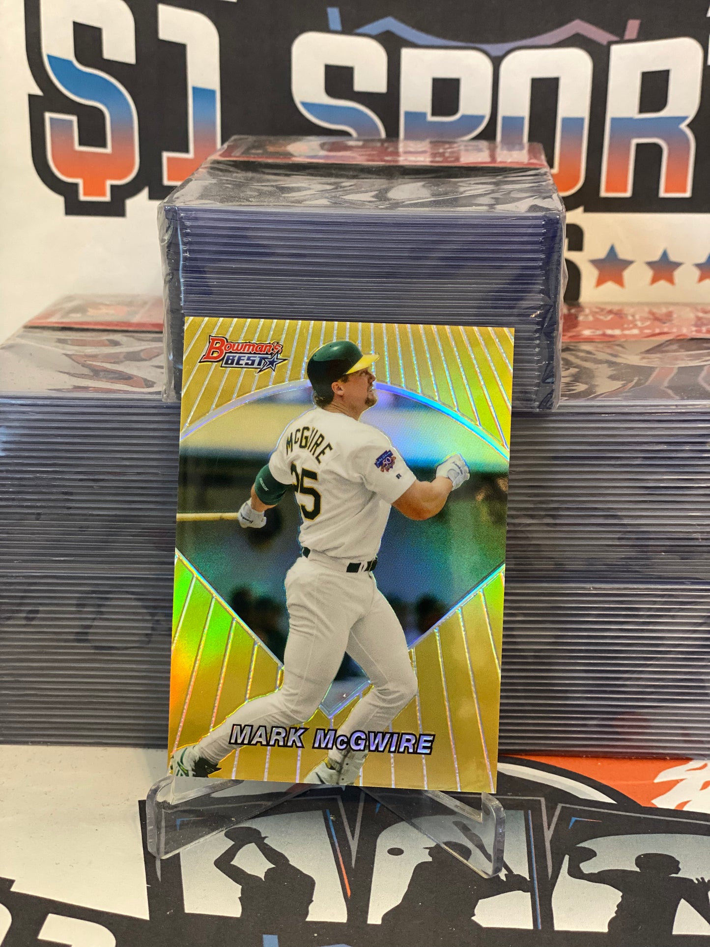 2018 Bowman's Best (1996 Retro) Mark McGwire #96BB-MM