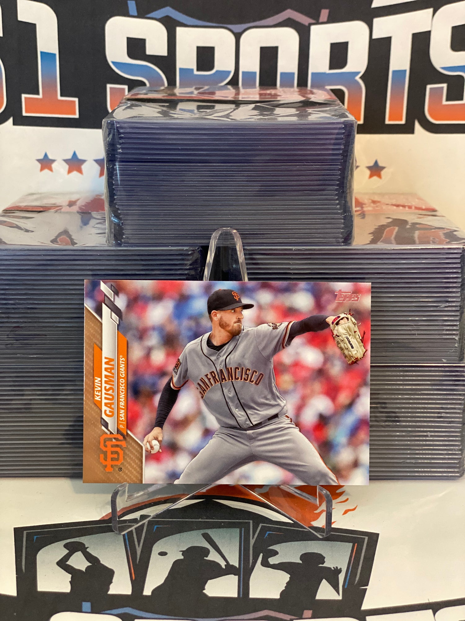 2020 Topps (Gold, 1413/2020) Kevin Gausman #457