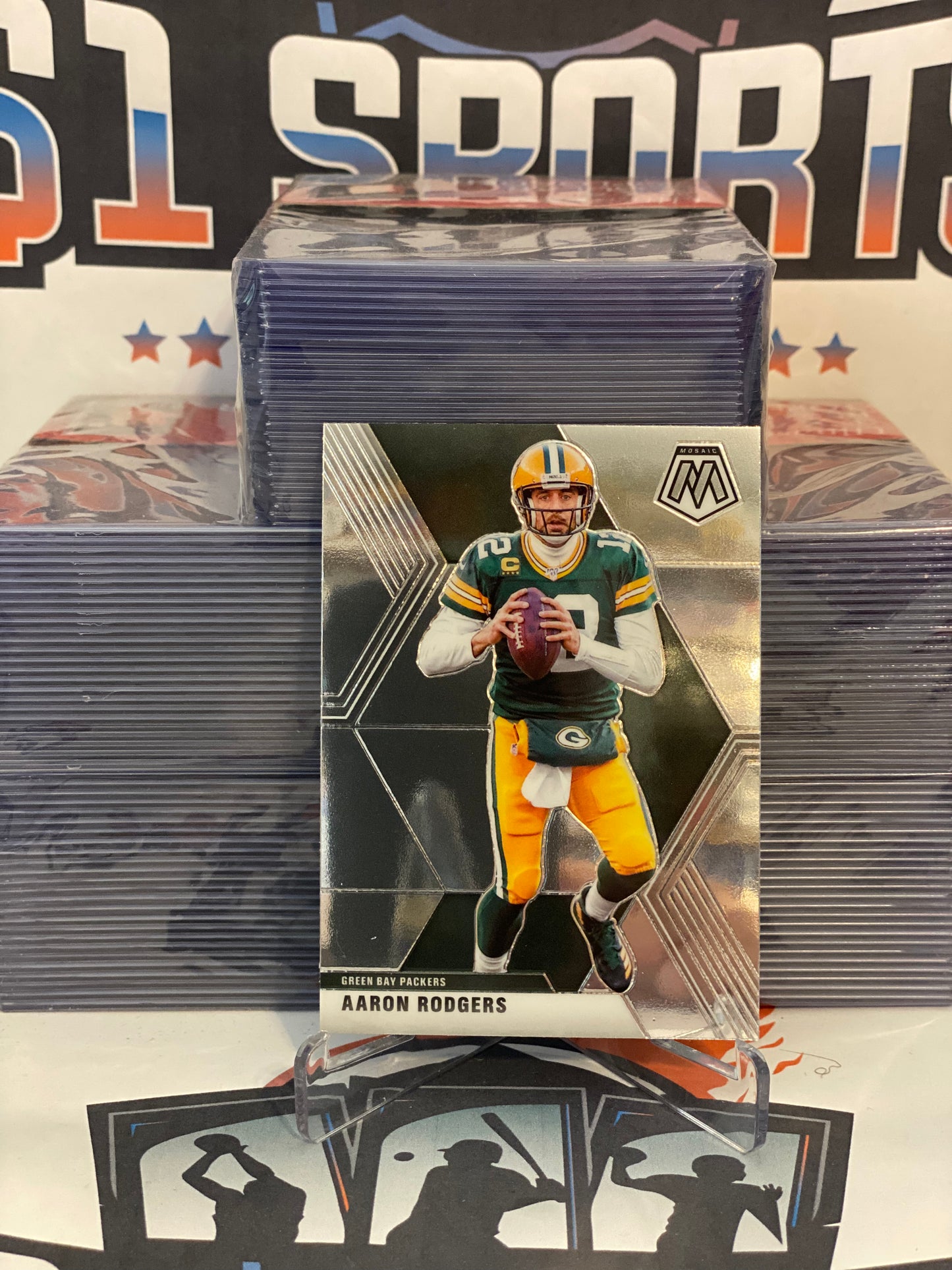 2020 Panini Mosaic Aaron Rodgers #79