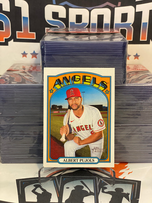 2021 Topps Heritage Albert Pujols #189
