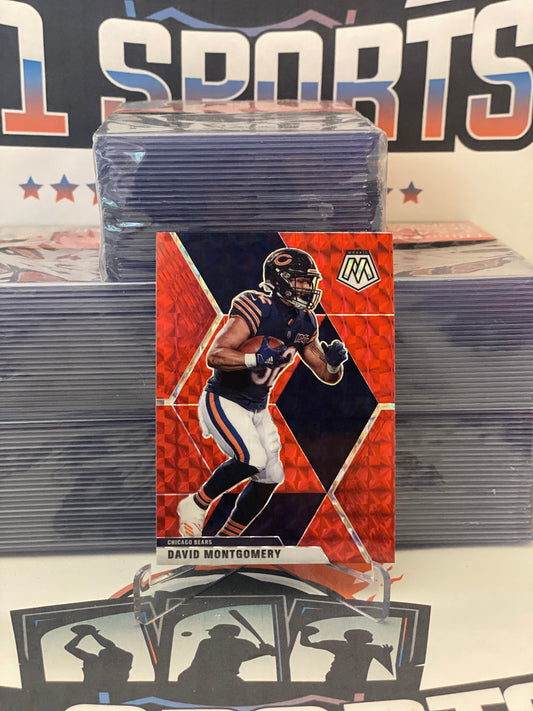 2020 Panini Mosaic (Red Prizm) David Montgomery #41