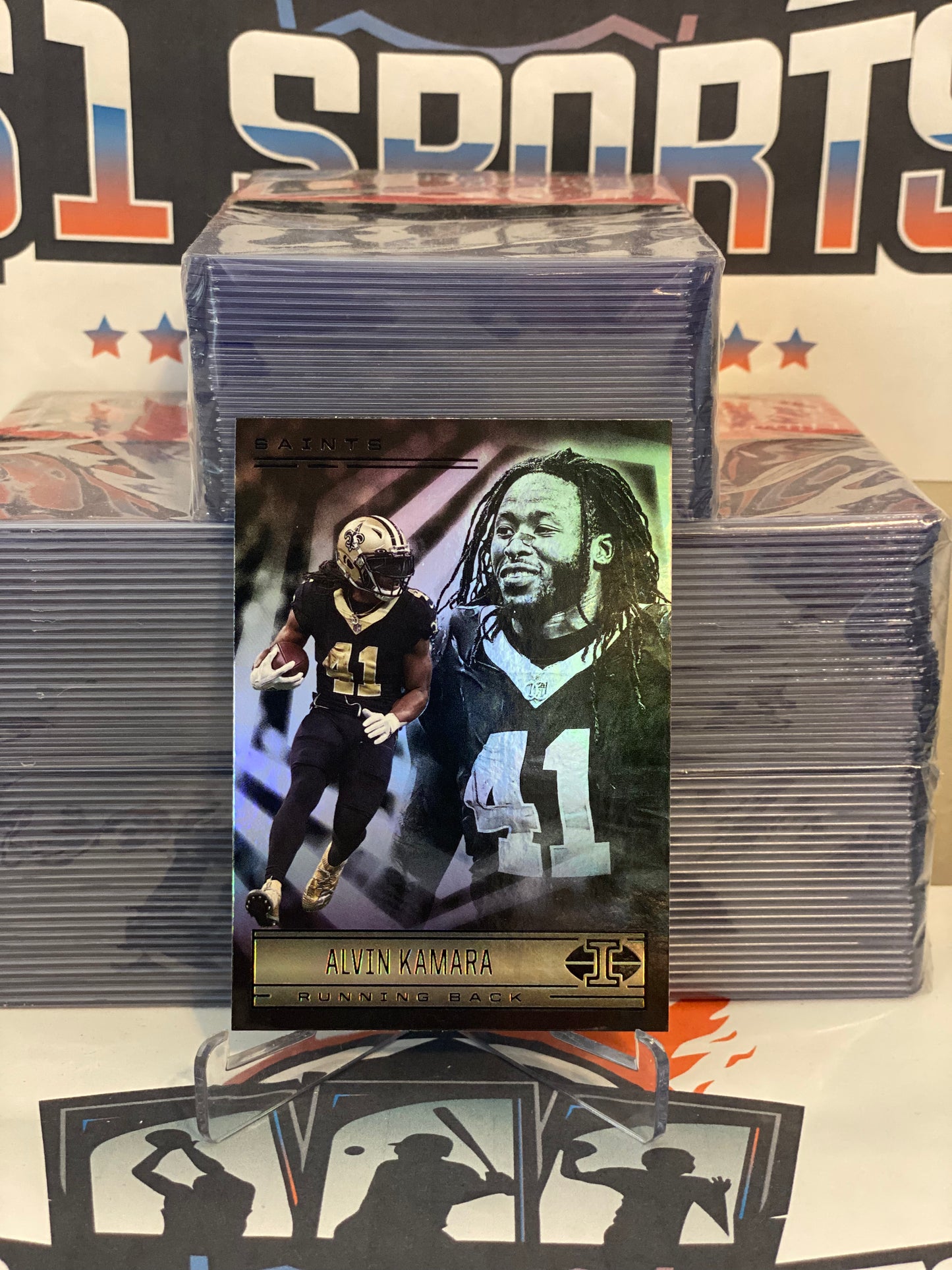 2021 Panini Illusions Alvin Kamara #35