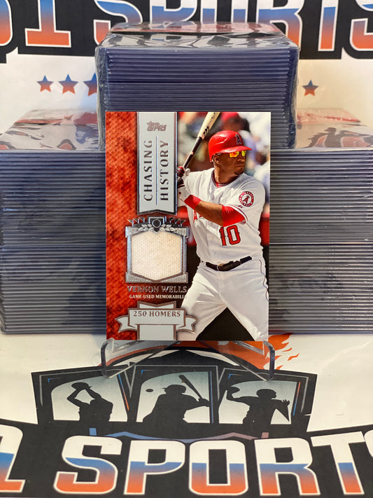 2013 Topps (Chasing History Relic) Vernon Wells #CHR-VW