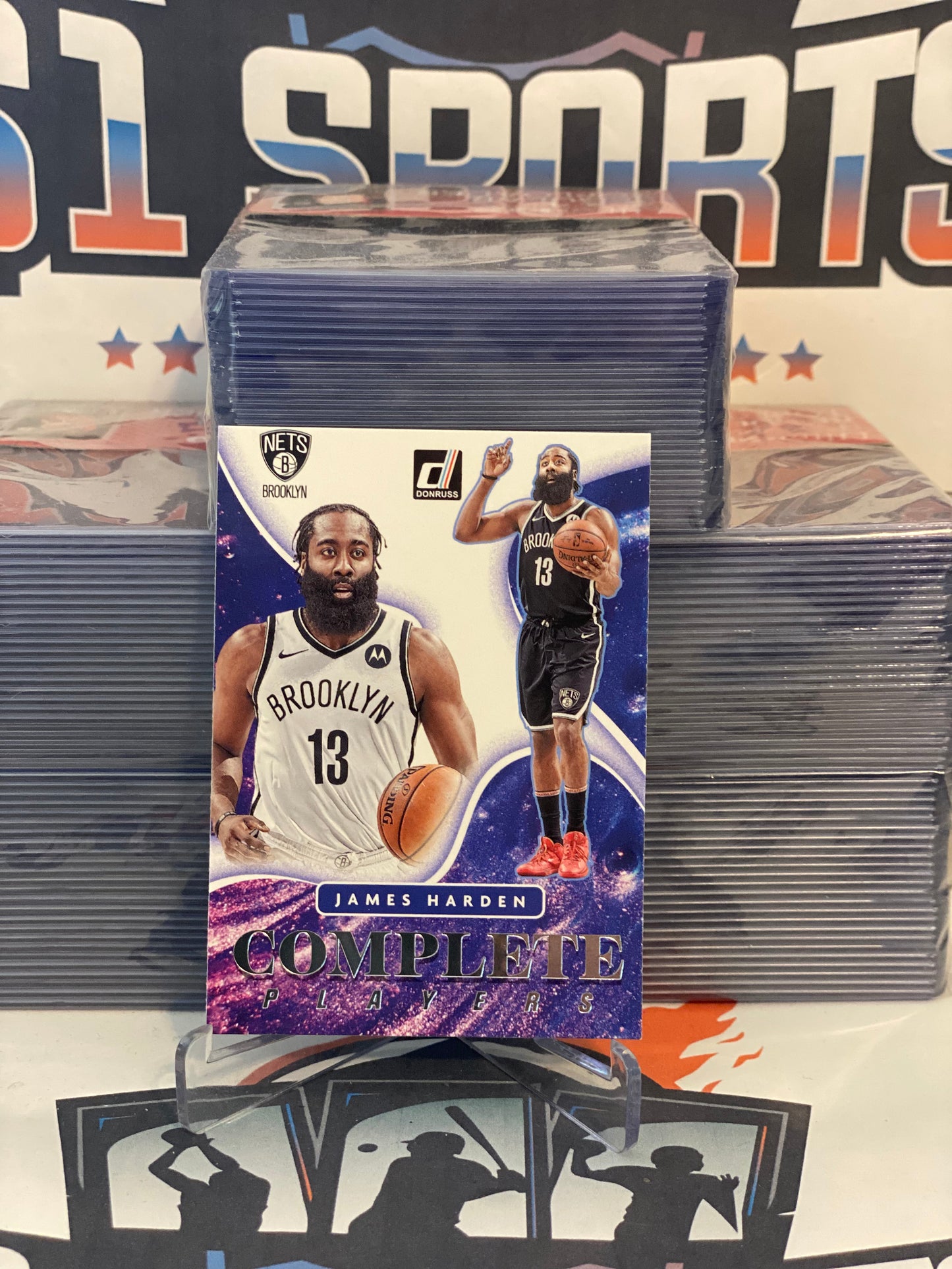 2021 Donruss (Complete Players) James Harden #8