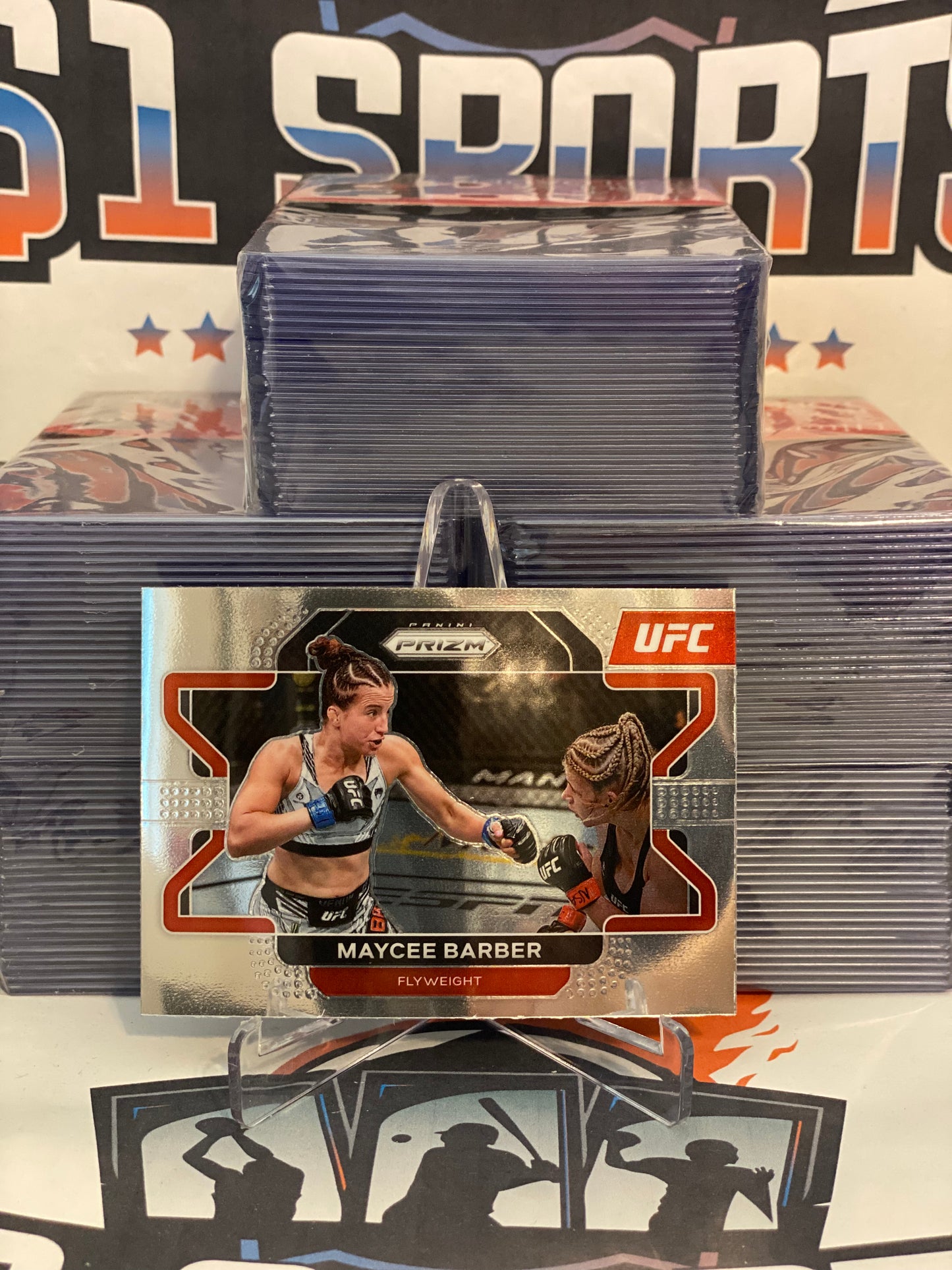 2022 Panini Prizm UFC Maycee Barber #96