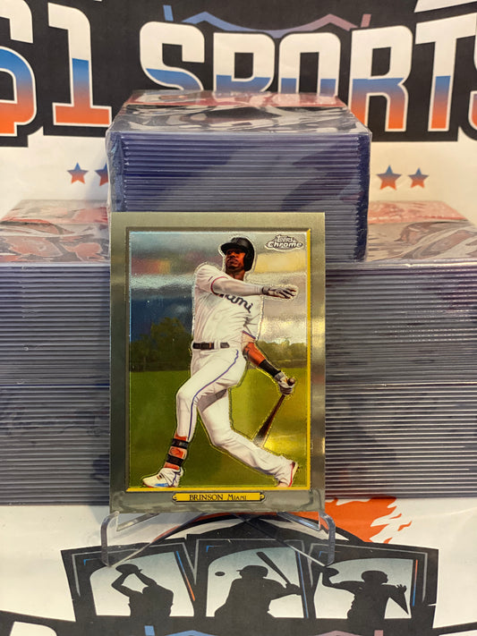 2020 Topps Chrome (Turkey Red) Lewis Brinson #TRC-19