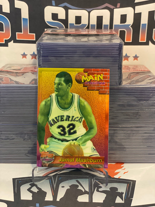 1994 Topps Finest (Main Attractions) Jamal Mashburn #6