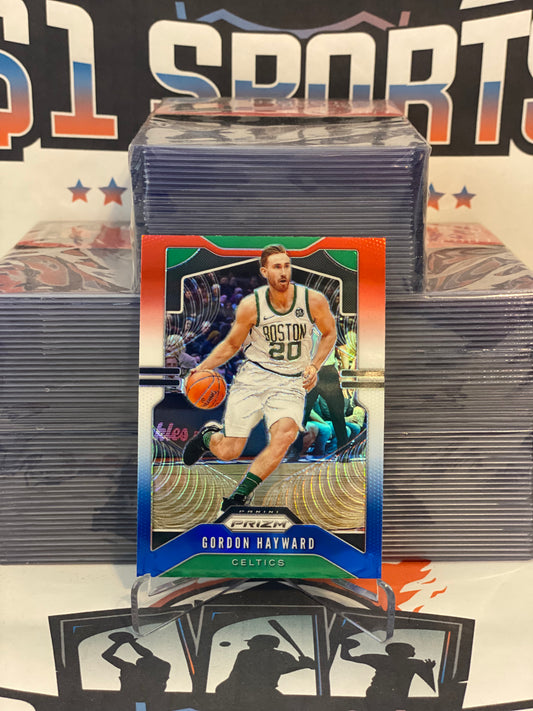 2019 Panini Prizm (Red White Blue Prizm) Gordon Hayward #42