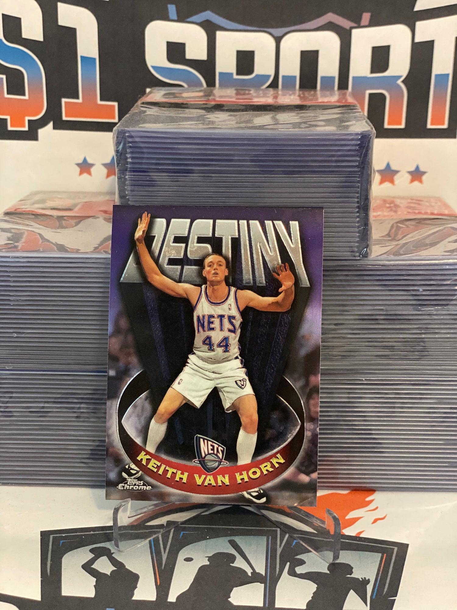 1997 Topps Chrome (Destiny) Keith Van Horn #D7