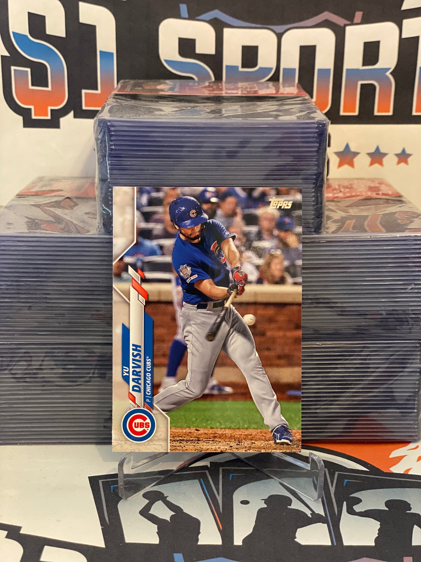 2020 Topps (Short Print, Batting) Yu Darvish #552