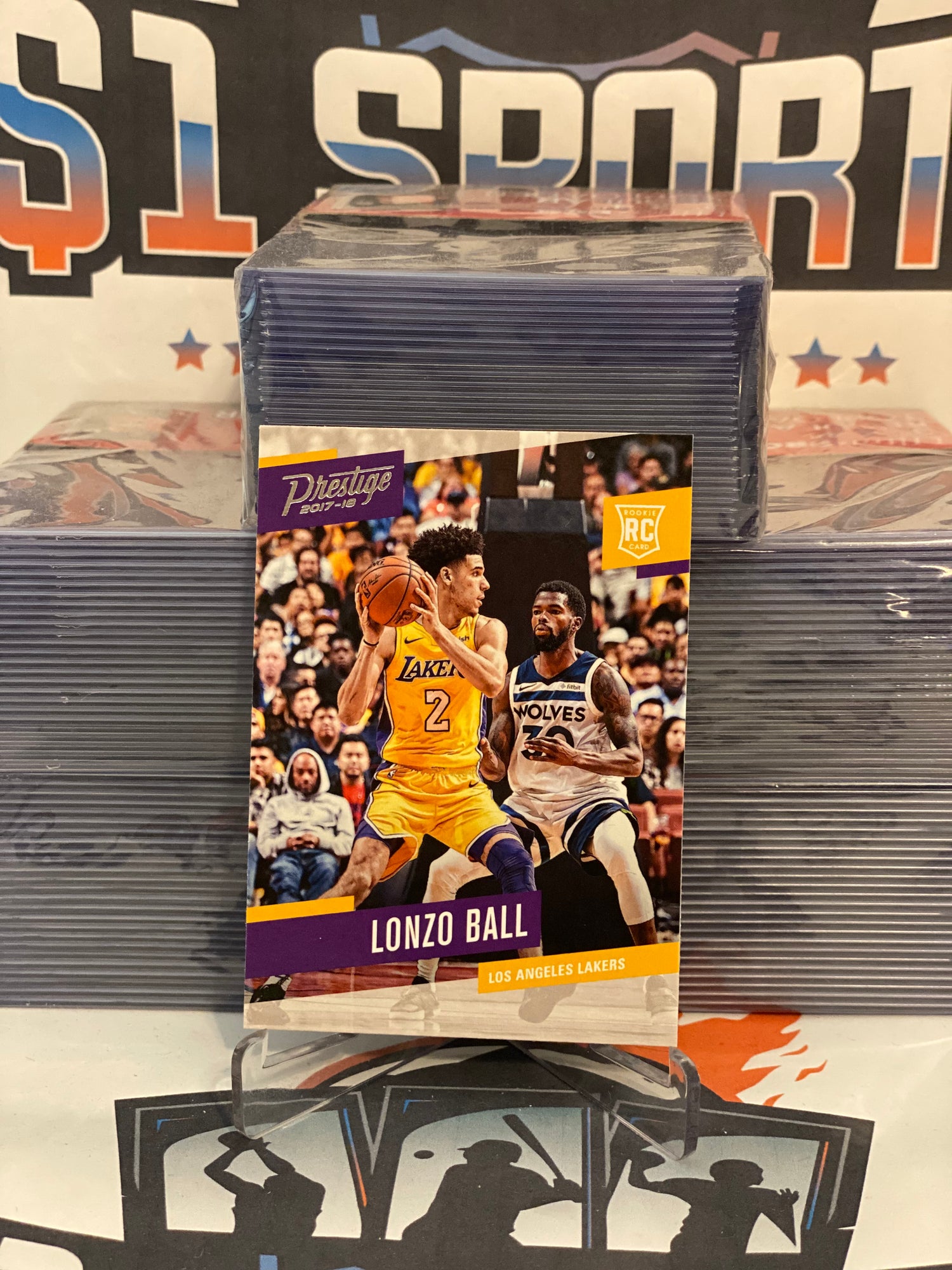2017 Panini Prestige Lonzo Ball Rookie #152