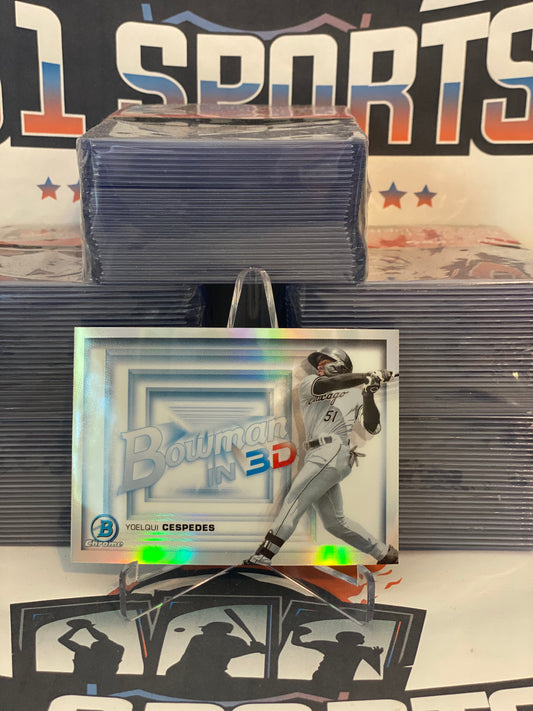 2022 Bowman Chrome (Bowman in 3D) Yoelqui Cespedes #B3D-8