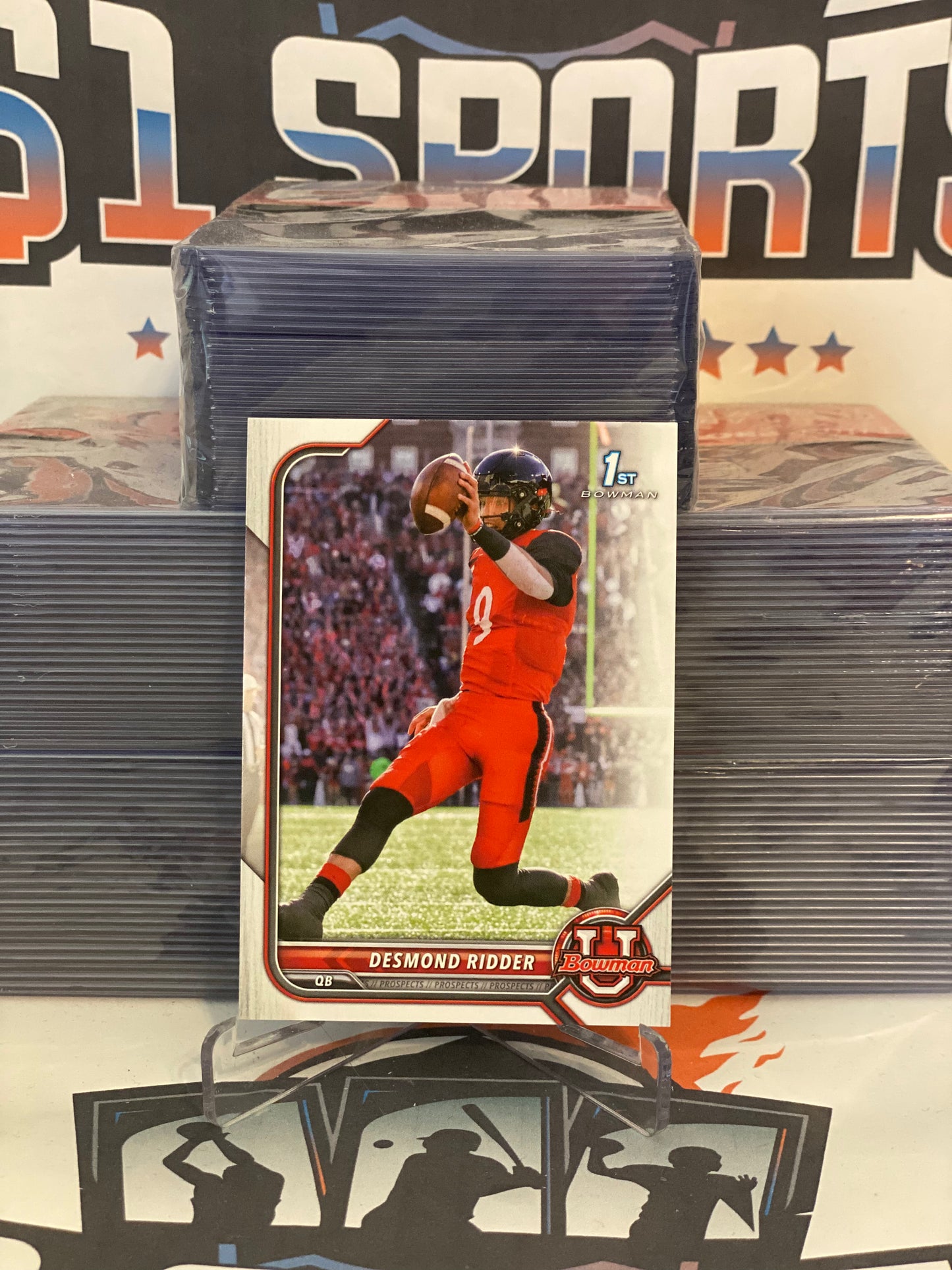 2022 Bowman University Chrome (1st Bowman) Desmond Ridder #49